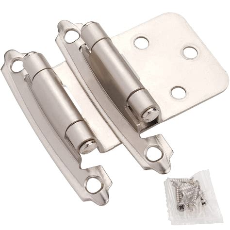 Satin Nickel Cabinet Hinges 